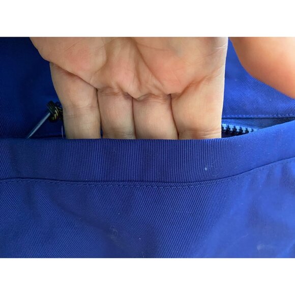 Carhartt Blue Insulated Jacket Zip Closure & Pockets Fleece XL - Picture 6 of 11